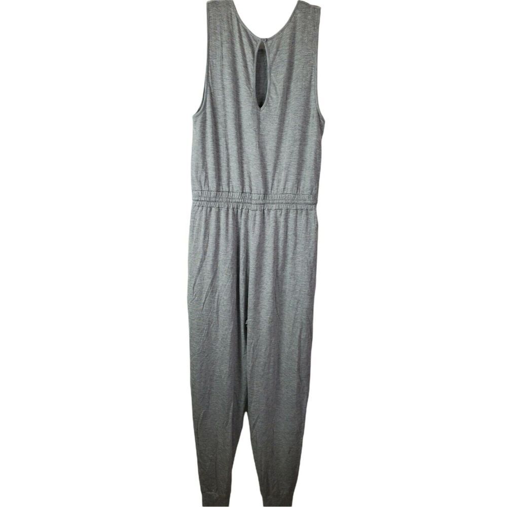 Antistar Gray Sleeveless Jumpsuit Medium Elastic Waist One Piece GUC